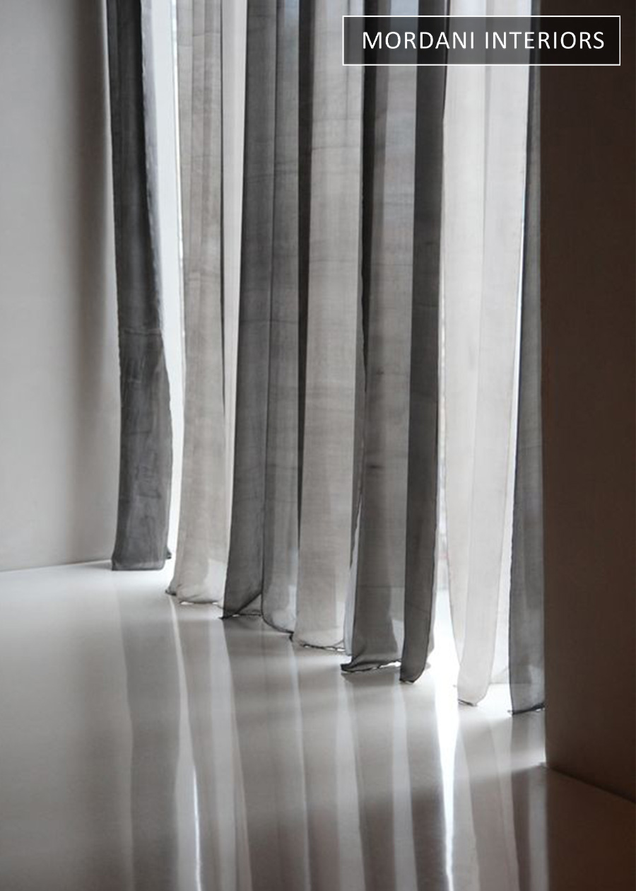 Grey Sheer Curtains